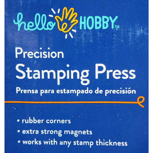 Precision Stamping Press by Hello Hobby, 5 Pcs w/Base/Plate/Mat/Magnets, New - Picture 3 of 11